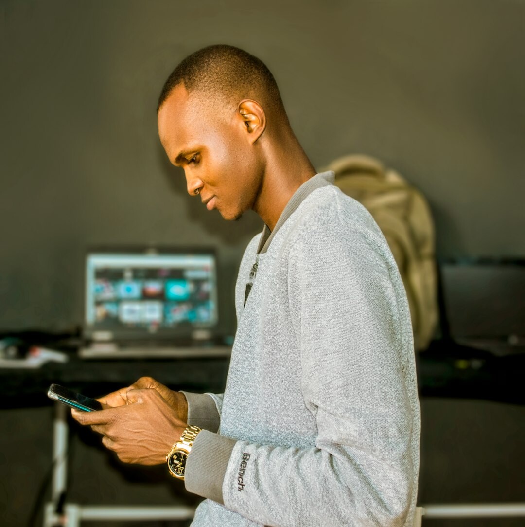 Portrait of a male live-streaming equipment specialist